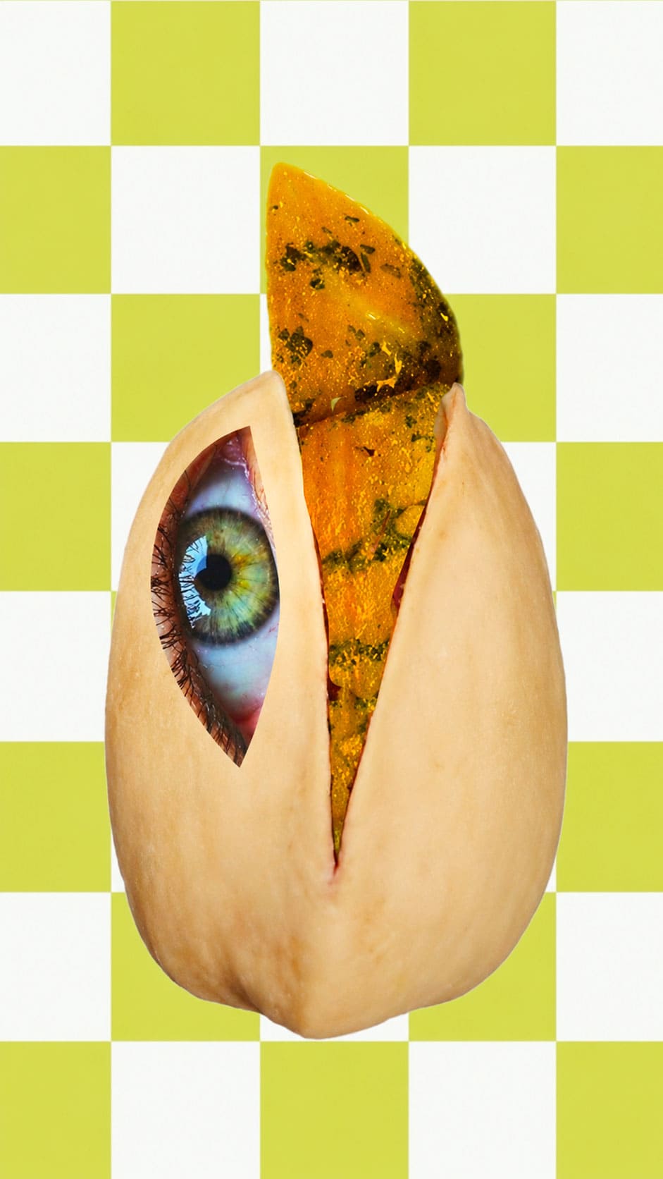 Illustration pâtes à la pistache